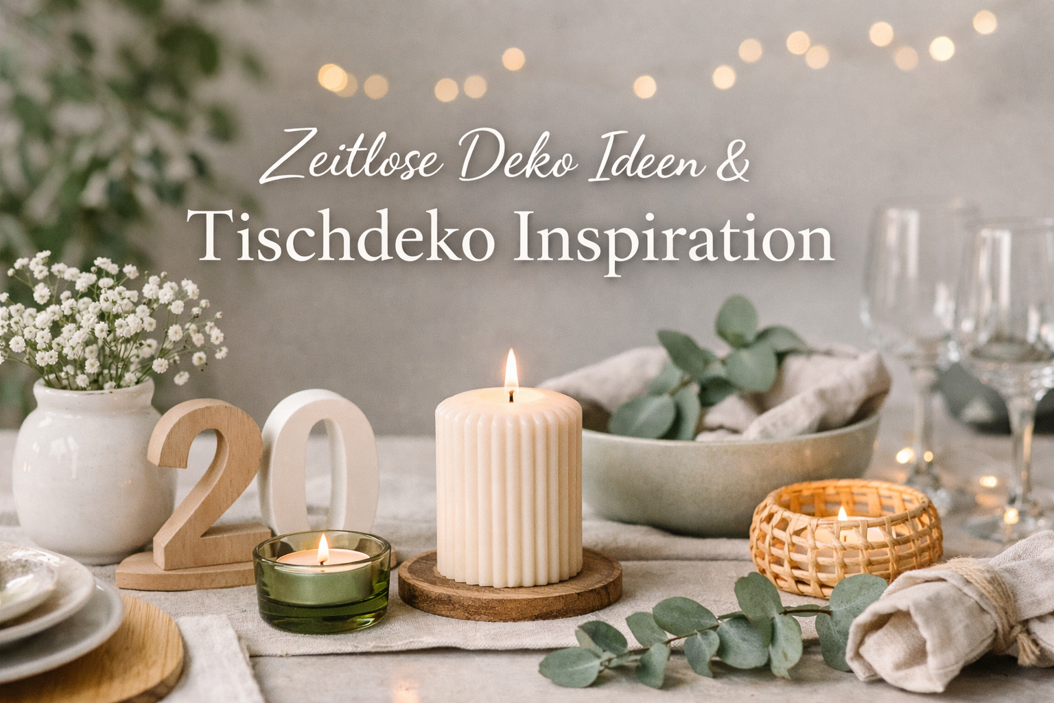 Tischdeko